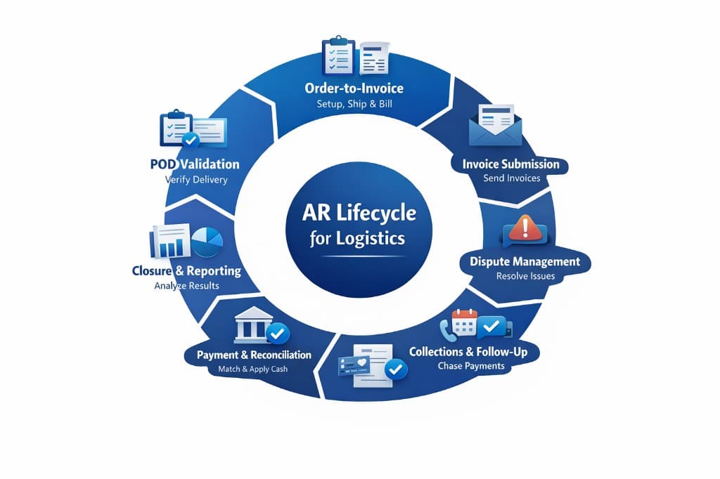 AR lifecycle for logistics